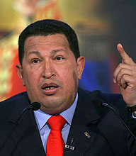 Chavez se ofrece a recibir presos de Guantanamo